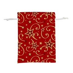 Christmas Texture Pattern Red Craciun Lightweight Drawstring Pouch (s) by Sarkoni