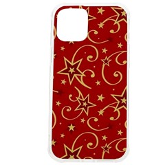 Christmas Texture Pattern Red Craciun Iphone 12 Pro Max Tpu Uv Print Case by Sarkoni