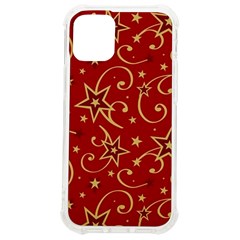 Christmas Texture Pattern Red Craciun Iphone 12 Mini Tpu Uv Print Case	 by Sarkoni