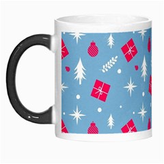 Christmas  Xmas Pattern Vector With Gifts And Pine Tree Icons Morph Mug