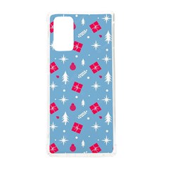 Christmas  Xmas Pattern Vector With Gifts And Pine Tree Icons Samsung Galaxy Note 20 TPU UV Case