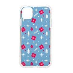 Christmas  Xmas Pattern Vector With Gifts And Pine Tree Icons Iphone 11 Tpu Uv Print Case by Sarkoni