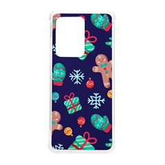 Christmas Texture New Year Background Trees Retro Pattern Samsung Galaxy S20 Ultra 6 9 Inch Tpu Uv Case by Sarkoni