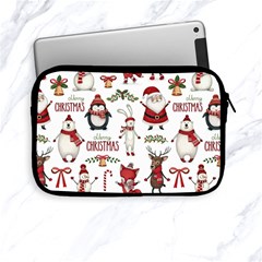 Christmas Characters Pattern Apple Ipad Mini Zipper Cases by Sarkoni