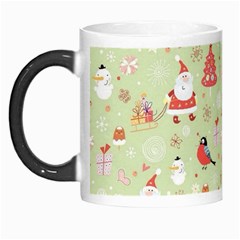 Christmas Pattern Christmas Tree Santa Morph Mug by Sarkoni