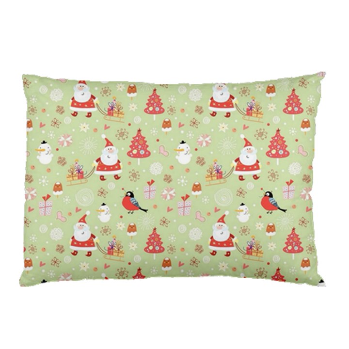 Christmas Pattern Christmas Tree Santa Pillow Case