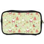 Christmas Pattern Christmas Tree Santa Toiletries Bag (One Side) Front