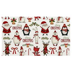 Christmas Characters Pattern Banner And Sign 7  X 4  by Sarkoni