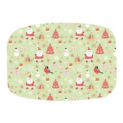 Christmas Pattern Christmas Tree Santa Mini Square Pill Box by Sarkoni