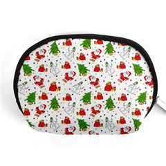 Christmas Santa Pattern Tree Accessory Pouch (medium) by Sarkoni