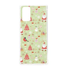 Christmas Pattern Christmas Tree Santa Samsung Galaxy Note 20 Tpu Uv Case by Sarkoni