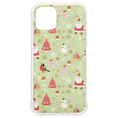 Christmas Pattern Christmas Tree Santa Iphone 12/12 Pro Tpu Uv Print Case by Sarkoni