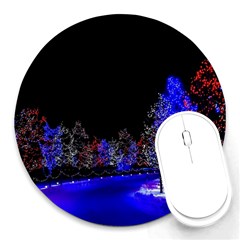 To Meet Christmas Round Mousepad by Sarkoni