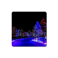 To Meet Christmas Square Magnet by Sarkoni