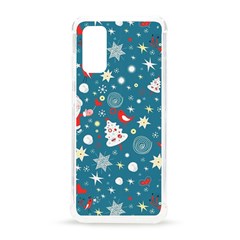 Christmas Pattern Santa Blue Samsung Galaxy S20 6 2 Inch Tpu Uv Case by Sarkoni