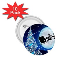 Merry Christmas 1 75  Buttons (10 Pack) by Sarkoni