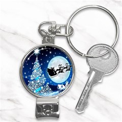 Merry Christmas Nail Clippers Key Chain by Sarkoni