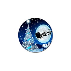 Merry Christmas Golf Ball Marker (4 Pack)