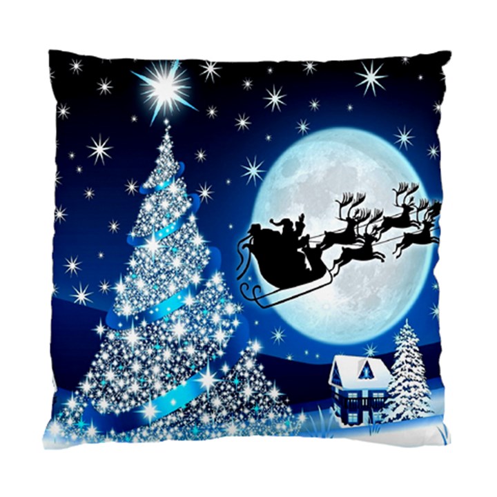 Merry Christmas Standard Cushion Case (Two Sides)