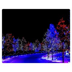 To Meet Christmas Premium Plush Fleece Blanket (medium) by Sarkoni