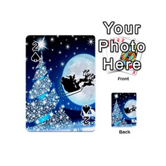 Merry Christmas Playing Cards 54 Designs (mini) by Sarkoni