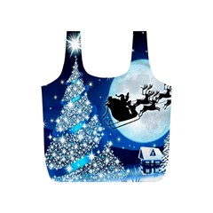 Merry Christmas Full Print Recycle Bag (s) by Sarkoni