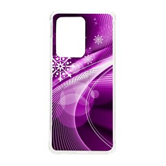 Purple Abstract Merry Christmas Xmas Pattern Samsung Galaxy S20 Ultra 6 9 Inch Tpu Uv Case by Sarkoni