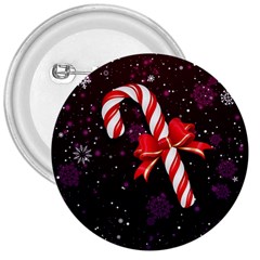 Christmas Lollipop Bowknot Celebrations 3  Buttons by Sarkoni