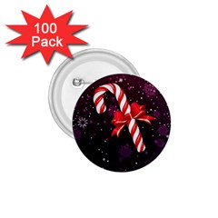 Christmas Lollipop Bowknot Celebrations 1 75  Buttons (100 Pack)  by Sarkoni