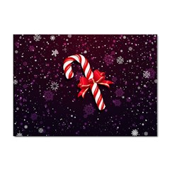 Christmas Lollipop Bowknot Celebrations Sticker A4 (100 Pack) by Sarkoni