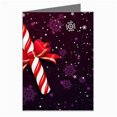 Christmas Lollipop Bowknot Celebrations Greeting Card by Sarkoni