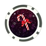 Christmas Lollipop Bowknot Celebrations Poker Chip Card Guard Front