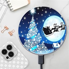 Merry Christmas Wireless Fast Charger(white) by Sarkoni