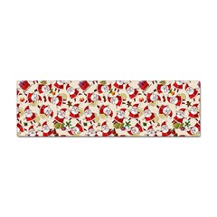 Christmas  Santa Claus Patterns Sticker Bumper (10 Pack)