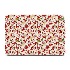 Christmas  Santa Claus Patterns Plate Mats by Sarkoni