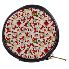 Christmas  Santa Claus Patterns Mini Makeup Bag by Sarkoni