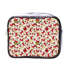 Christmas  Santa Claus Patterns Mini Toiletries Bag (one Side) by Sarkoni