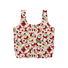 Christmas  Santa Claus Patterns Full Print Recycle Bag (s)