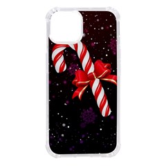 Christmas Lollipop Bowknot Celebrations Iphone 14 Tpu Uv Print Case by Sarkoni