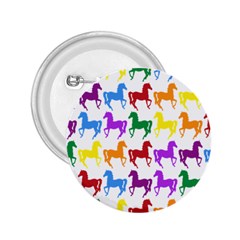 Colorful Horse Background Wallpaper 2 25  Buttons by Amaryn4rt