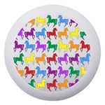 Colorful Horse Background Wallpaper Dento Box with Mirror Front