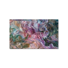 Blended Waves Sticker Rectangular (10 Pack) by kaleidomarblingart