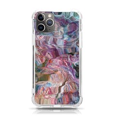 Blended Waves Iphone 11 Pro 5 8 Inch Tpu Uv Print Case by kaleidomarblingart