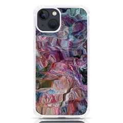 Blended Waves Iphone 13 Tpu Uv Print Case by kaleidomarblingart