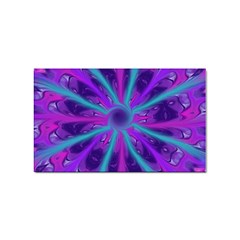 Wallpaper Tie Dye Pattern Sticker (rectangular) by Ravend