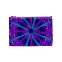 Wallpaper Tie Dye Pattern Cosmetic Bag (medium) by Ravend