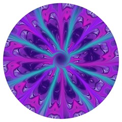 Wallpaper Tie Dye Pattern Round Trivet by Ravend