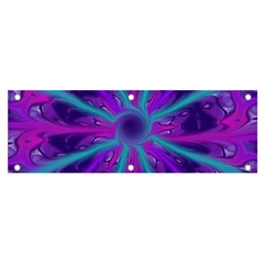 Wallpaper Tie Dye Pattern Banner And Sign 6  X 2  by Ravend