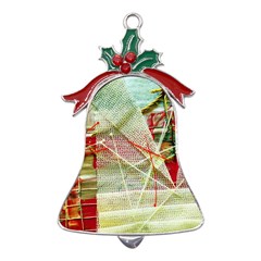 Dscf3247 Metal Holly Leaf Bell Ornament by bestdesignintheworld