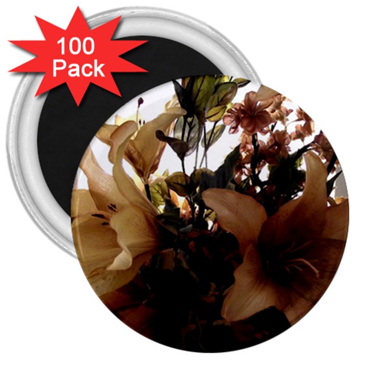 Lilies-1-1 3  Magnets (100 pack)